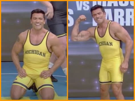 mark consuelo bulge|Mark Consuelos’ Bulge Was So Big It Had To Be Pixelated For TV.